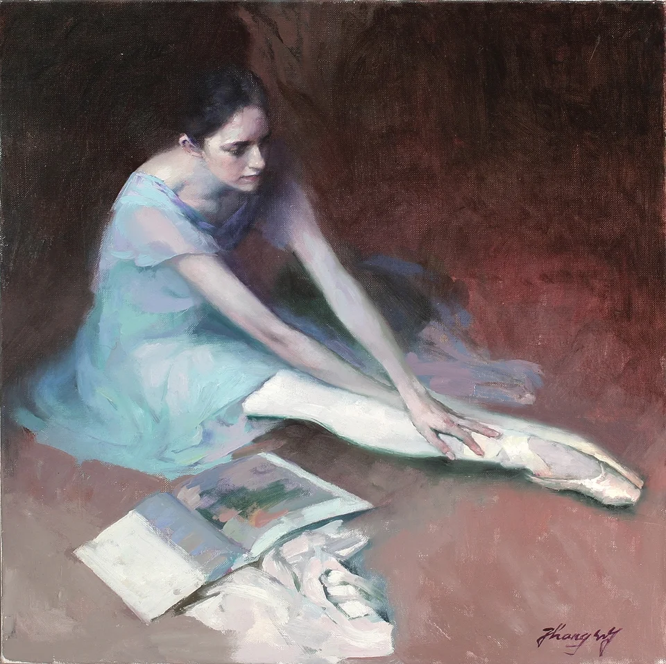 HongNian Zhang, 1947 | Realist painter | Tutt'Art@ | Pittura